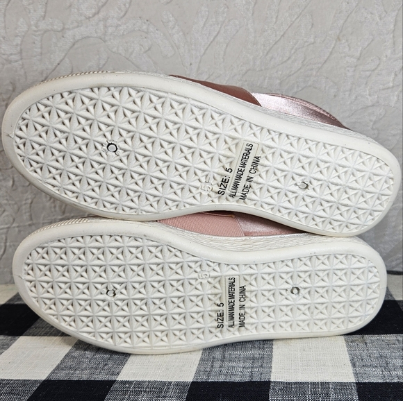 Qupid Mauve Pink Satin Walk 01A Rhinestones Shoes - Picture 5 of 8